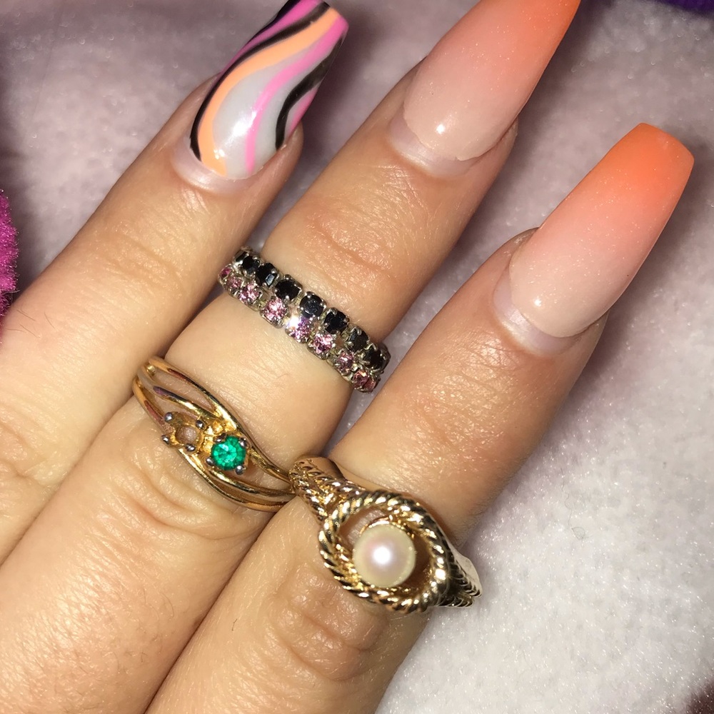 VINTAGE RING BUNDLE (SIZE 4-5.5)
